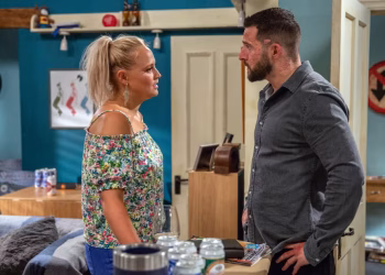 Emmerdale’s Ross and Tracy Finally Meet in Deleted Scene